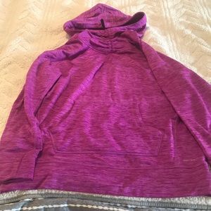 Fleece lined performance hoodie